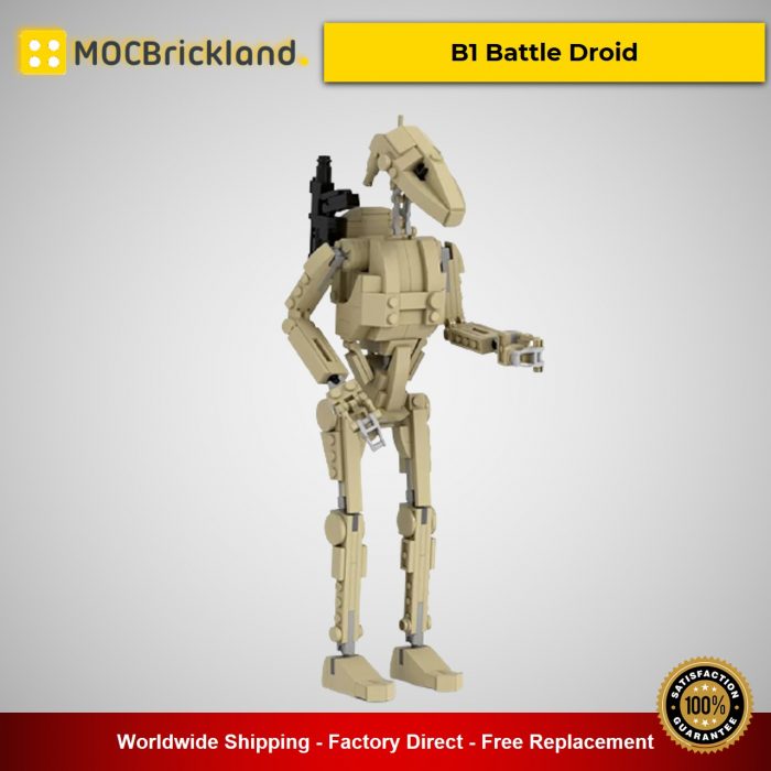 Star Wars MOC-35343 B1 Battle Droid by 2bricksofficial MOCBRICKLAND