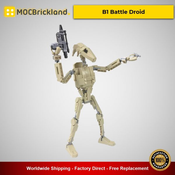 star wars moc 35343 b1 battle droid by 2bricksofficial mocbrickland 6586