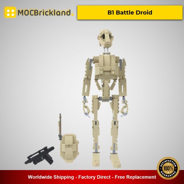 Star Wars MOC-35343 B1 Battle Droid by 2bricksofficial MOCBRICKLAND