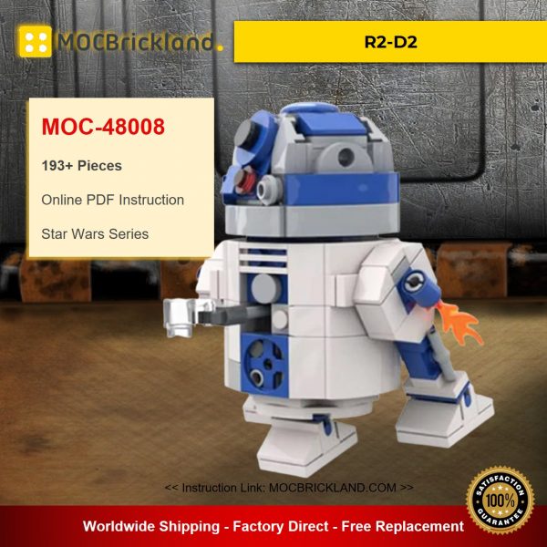 star wars moc 48008 r2 d2 by jeanbomber mocbrickland 4226