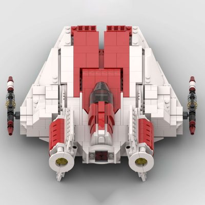 star wars moc 51096 rz 1 a wing starfighter by mcgreedy mocbrickland 5128