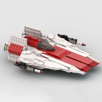 star wars moc 51096 rz 1 a wing starfighter by mcgreedy mocbrickland 8407