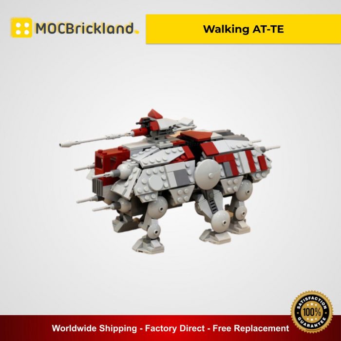 Star Wars MOC-54560 Walking AT-TE by JKBrickworks MOCBRICKLAND