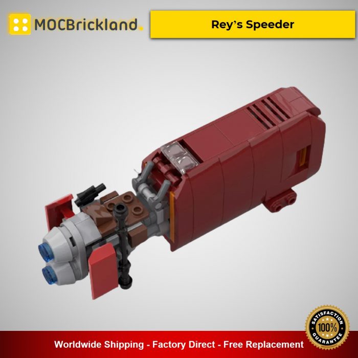 Star Wars MOC-56363 Rey’s Speeder by JohndieRocks MOCBRICKLAND