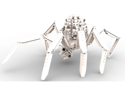 star wars moc 56740 krykna the ice spider from the mandalorian version 2 by thomin mocbrickland 5604