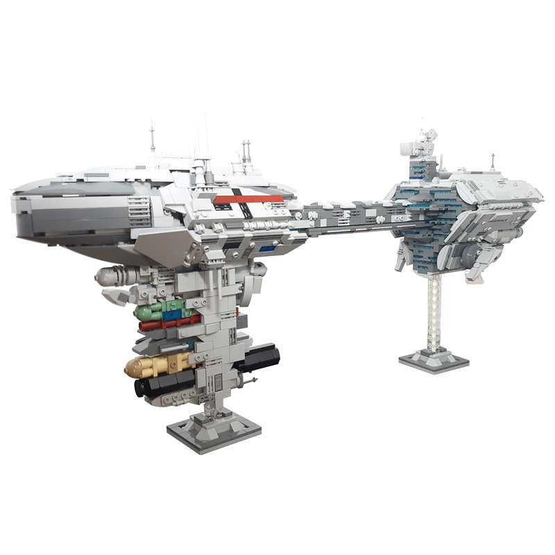 Star Wars MOC-57273 Nebulon-B Escort Frigate by Jedimasterels MOCBRICKLAND