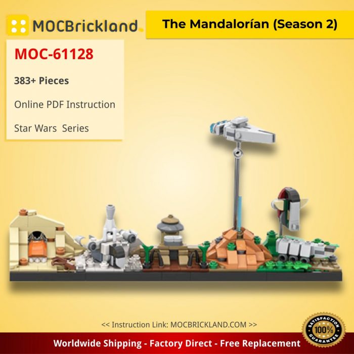 Star Wars MOC-61128 The Mandalorían (Season 2) by benbuildslego MOCBRICKLAND