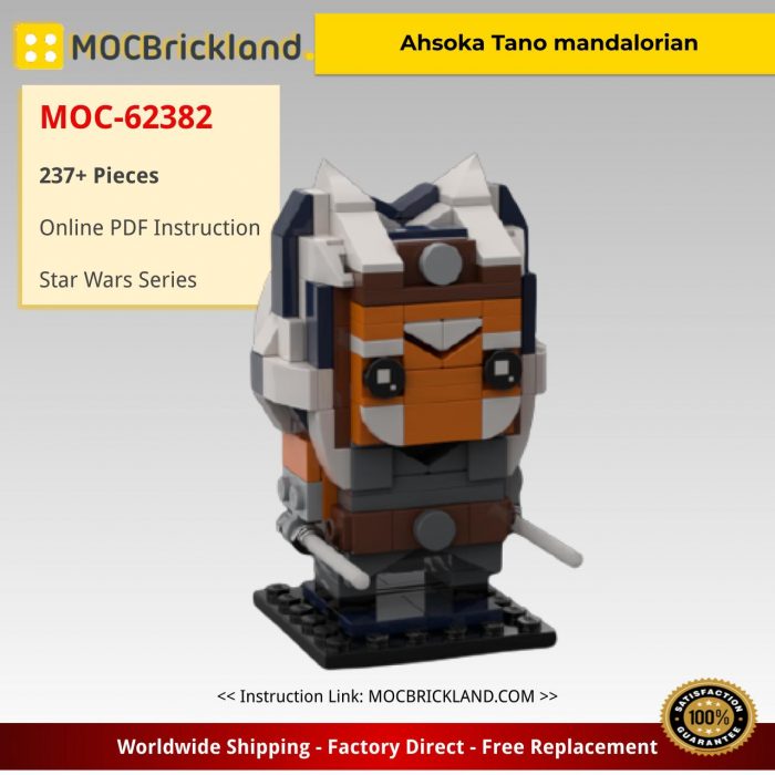 Star Wars MOC-62382 Ahsoka Tano Mandalorian by mandroid99 MOCBRICKLAND