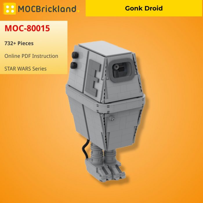 STAR WARS MOC-80015 Gonk Droid by BongoShaftsbury MOCBRICKLAND