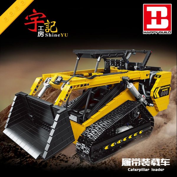 technic builo yc 22007 shine yu skid steer loader 4900