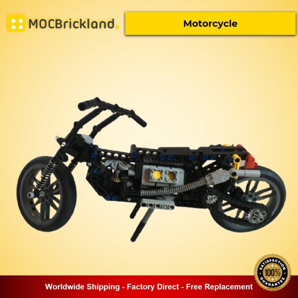 technic moc 18830 motorcycle by mp factory mocbrickland 3772