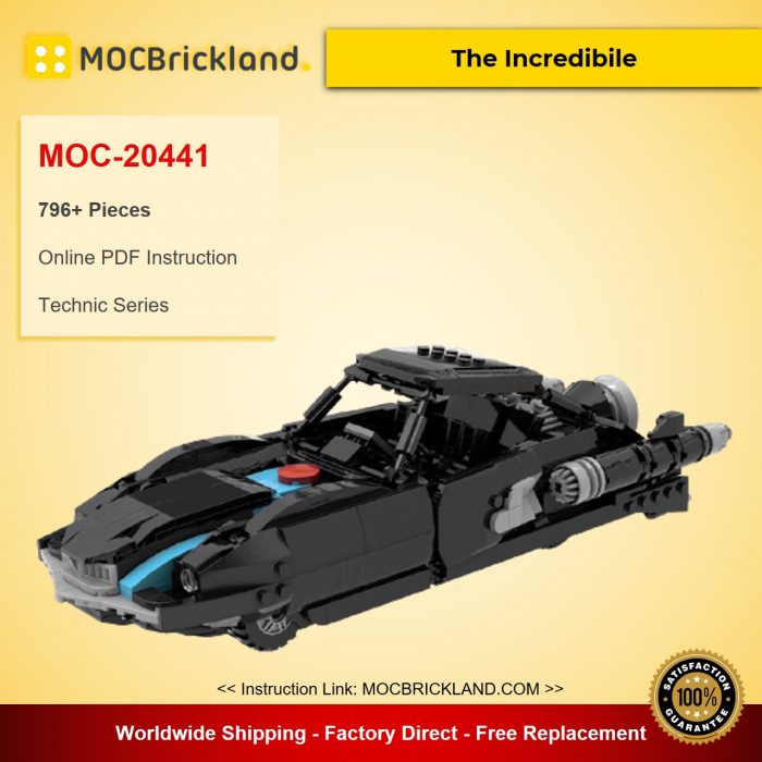 Technic MOC-20441 The Incredible by daarken MOCBRICKLAND