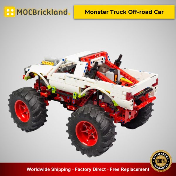 technic moc 20507 monster truck off road car by nico71 mocbrickland 6188