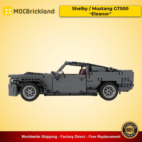 technic moc 24745 shelby mustang gt500 eleanor by steelman14a mocbrickland 1784