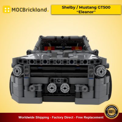 technic moc 24745 shelby mustang gt500 eleanor by steelman14a mocbrickland 3131