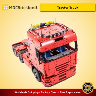 technic moc 2475 tractor truck by lucioswitch81 mocbrickland 2253