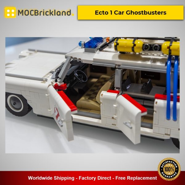 technic moc 30590 ecto 1 car ghostbusters by fabriziop mocbrickland 4278