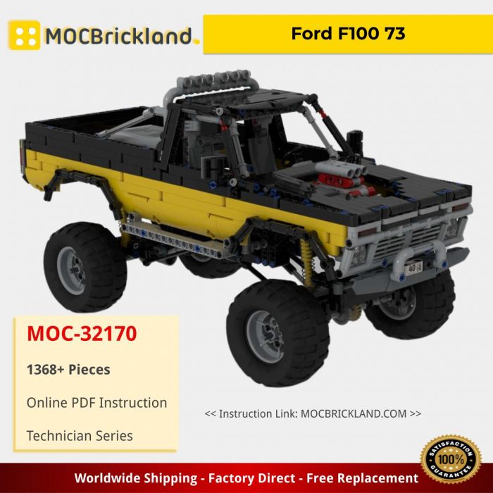 Technic MOC-32170 Ford F100 73 by TSmarf MOCBRICKLAND