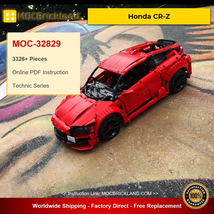 Technic MOC-32829 Honda CR-Z by Loxlego MOCBRICKLAND