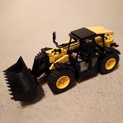 technic moc 34753 telehandler by ft creations mocbrickland 2563