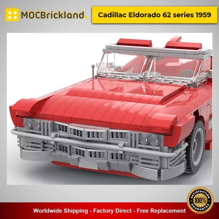 Technic MOC-34818 Cadillac Eldorado 62 series 1959 by gabizon MOCBRICKLAND
