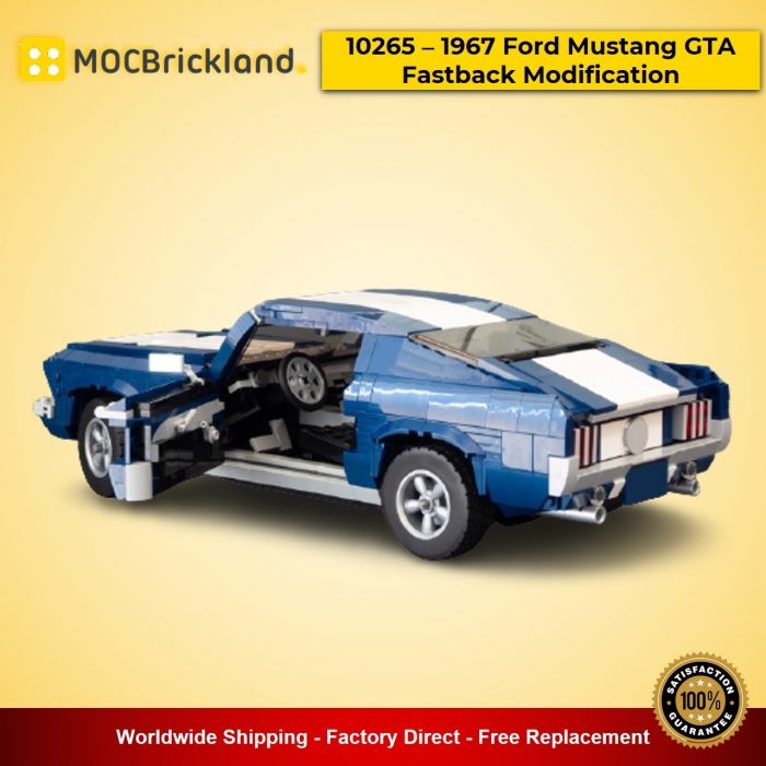 Technic MOC-36174 10265 – 1967 Ford Mustang GTA Fastback Modification by NikolayFX MOCBRICKLAND