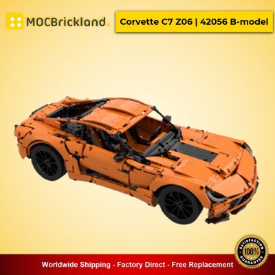 technic moc 38557 corvette c7 z06 42056 b model by geyserbricks mocbrickland 3368