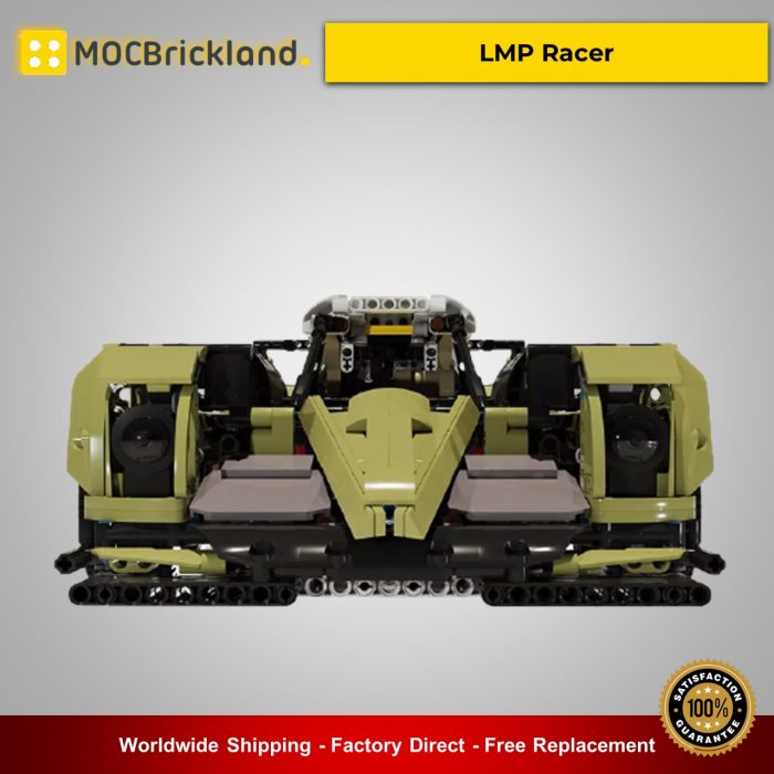 Technic MOC-42338 LMP Racer Alternative Build of MOC Set 42110-1 By Dyens Creations MOCBRICKLAND