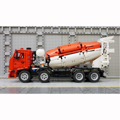 technic moc 46913 concrete mixer truck by desert752 mocbrickland 5289