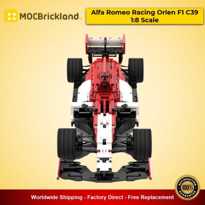 technic moc 47178 alfa romeo racing orlen f1 c39 18 scale by lukas2020 mocbrickland 3070