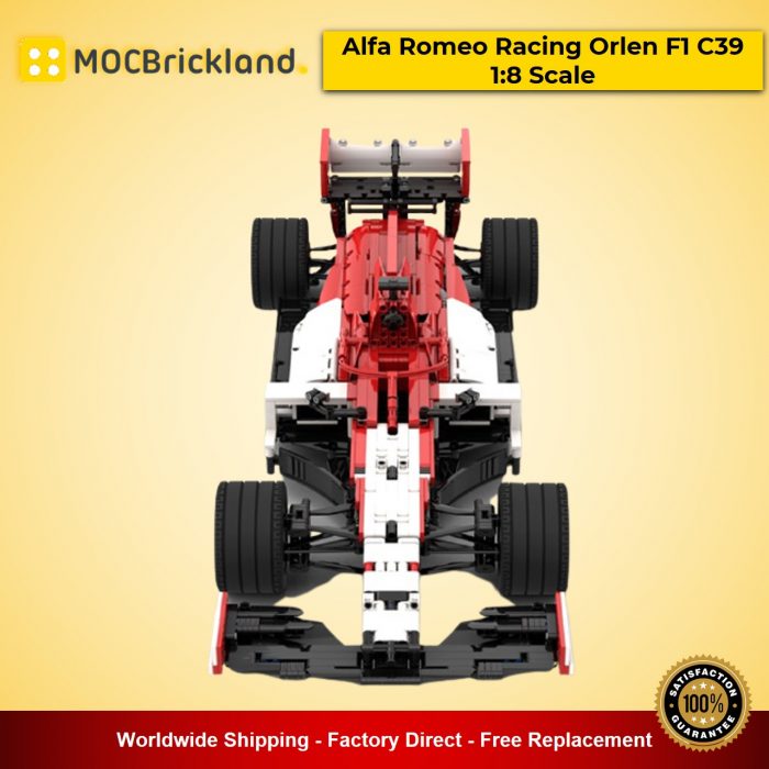 Technic MOC-47178 Alfa Romeo Racing Orlen F1 C39 1:8 Scale by Lukas2020 MOCBRICKLAND