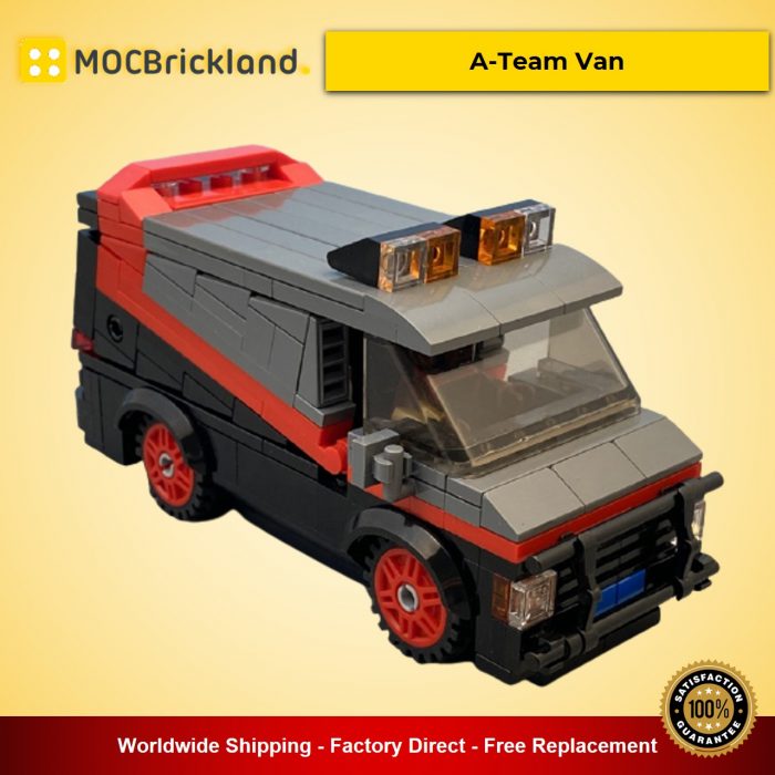 Technic MOC-50493 A-Team Van by Flashback_Bricks MOCBRICKLAND
