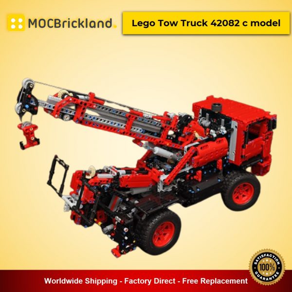 technic moc 55834 lego tow truck 42082 c model by thelegotechnicchannel mocbrickland 2602