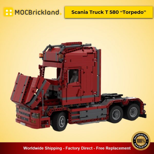 technic moc 57465 scania truck t 580 torpedo by furchtis mocbrickland 4195