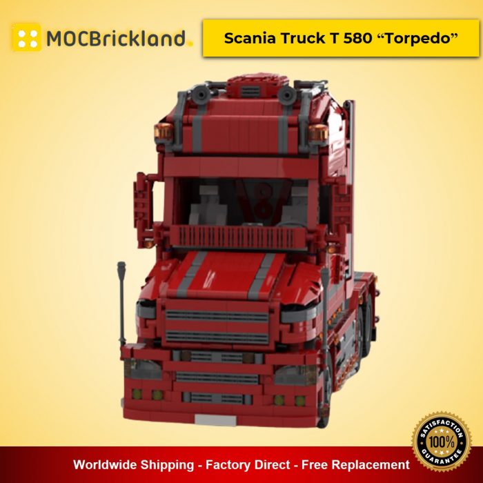 Technic MOC-57465 Scania Truck T 580 “Torpedo” by Furchtis MOCBRICKLAND