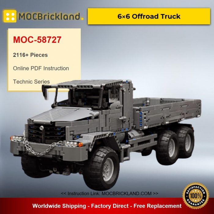 Technic MOC-58727 6×6 Offroad Truck by Superkoala MOCBRICKLAND