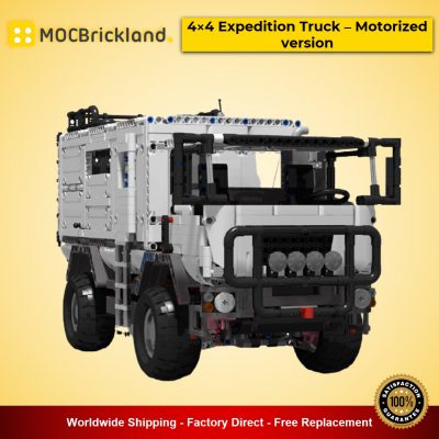 technic moc 59852 44 expedition truck motorized version by superkoala mocbrickland 2980
