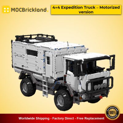 technic moc 59852 44 expedition truck motorized version by superkoala mocbrickland 7571
