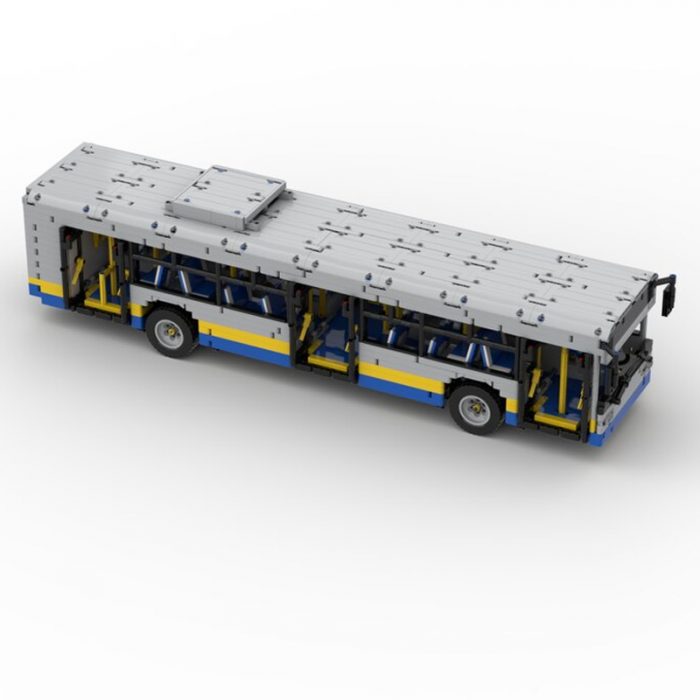 Technic MOC-59883 Technic 12m Bus by Emmebrick MOCBRICKLAND
