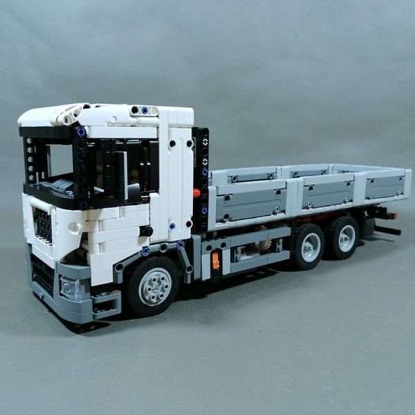 technic moc 60643 flatbed truck by damianple moc garage mocbrickland 8323