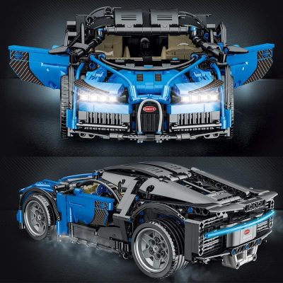 technic mork 023001 1 blue bugatti veyron 8784