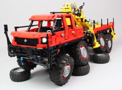 technic mouldking 13146 articulated 88 offroad truck by nico71 2167