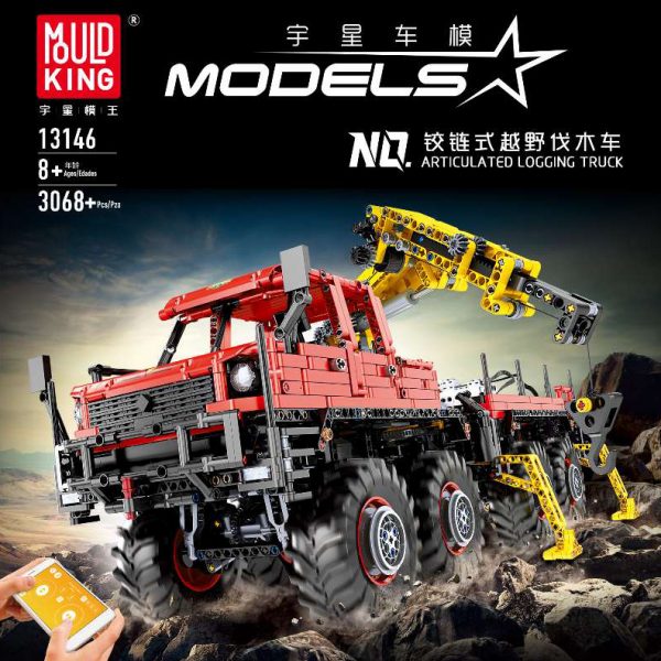 technic mouldking 13146 articulated 88 offroad truck by nico71 3535