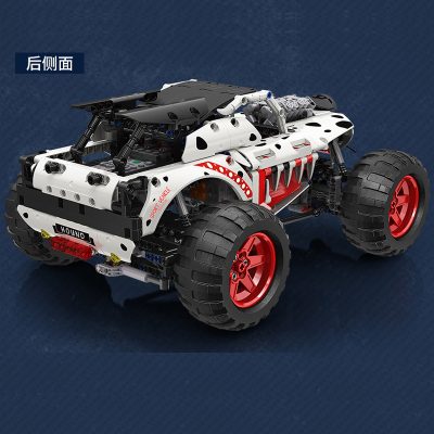 technic moyu my88006 dalmatian monster truck with 987 pieces 1429