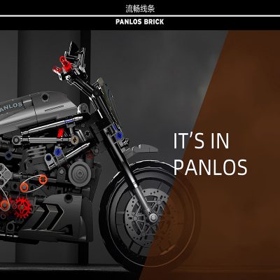 technic panlos 672001 chic block motorbike ducati 1299 1558