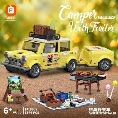 technician forange fc1802 camper with tailer 6009