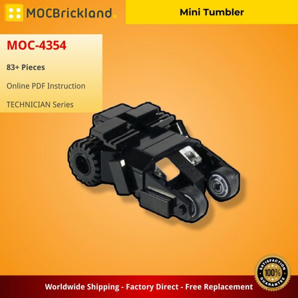 technician moc 4354 mini tumbler mocbrickland 2811