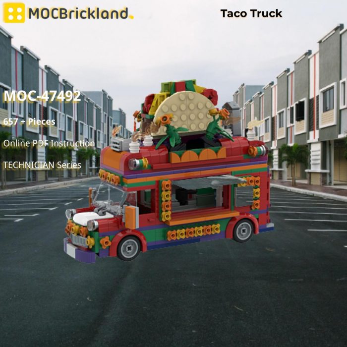 TECHNICIAN MOC-47492 Taco Truck by Benandrews MOCBRICKLAND