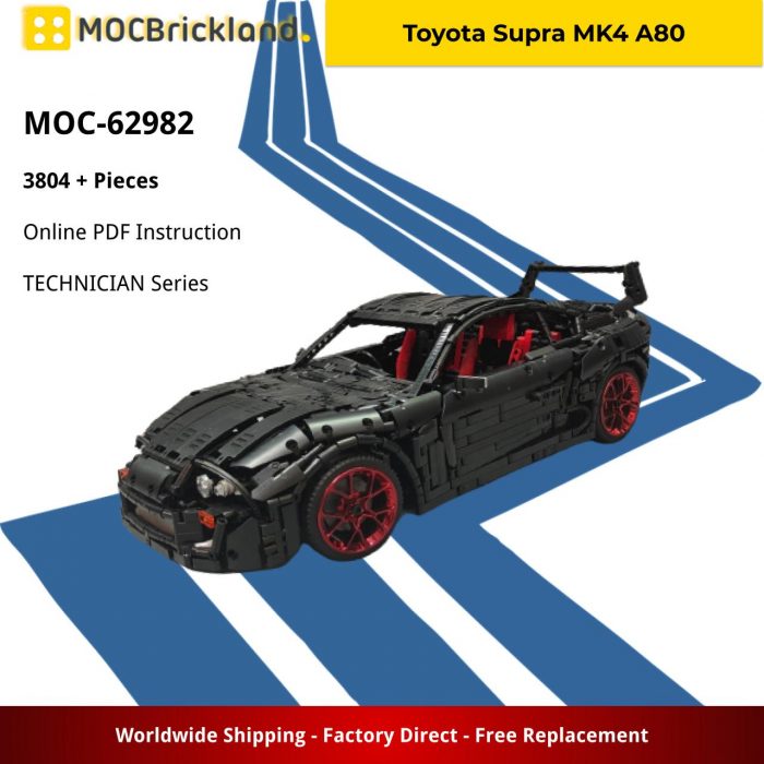TECHNICIAN MOC-62982 Toyota Supra MK4 A80 by TheMatiss56 MOCBRICKLAND