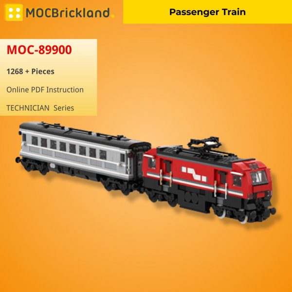technician moc 89900 passenger train mocbrickland 4618